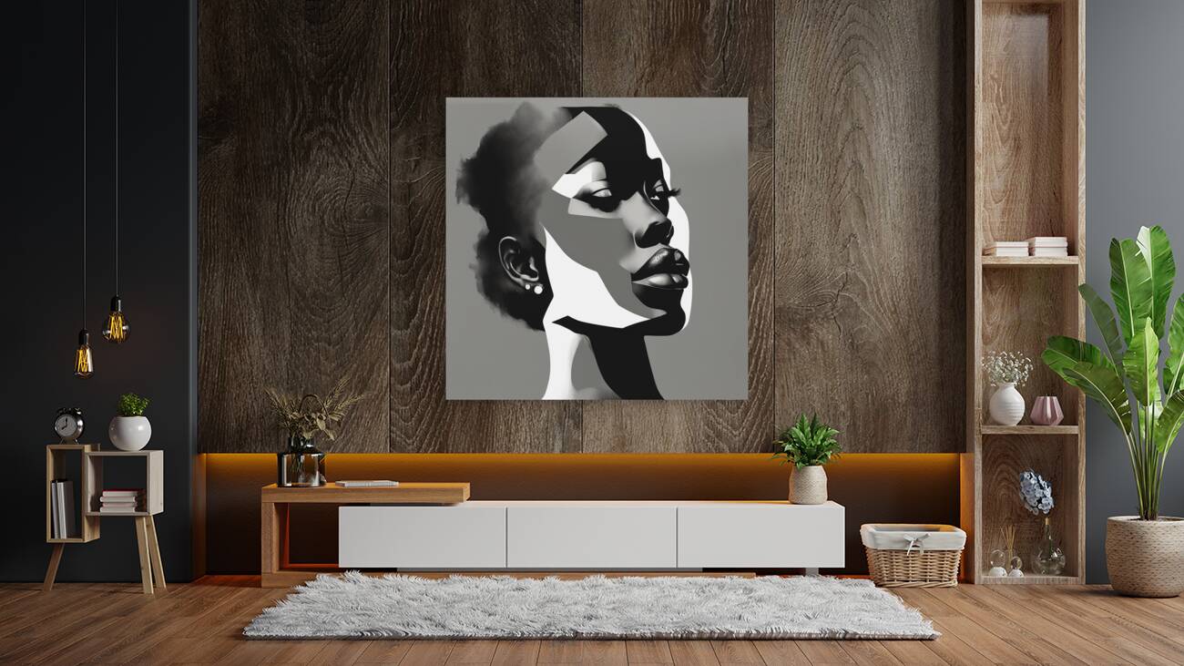 Silhouette of Strength Collection 1 - The Artful Mane 41 Reproduction