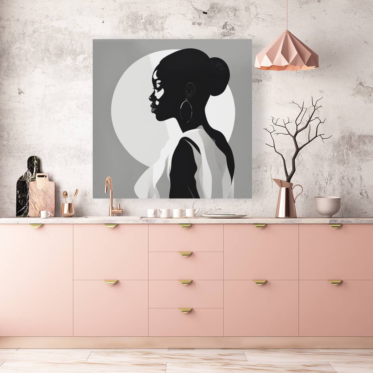 Silhouette of Strength Collection 1 - The Artful Mane 43 Reproduction