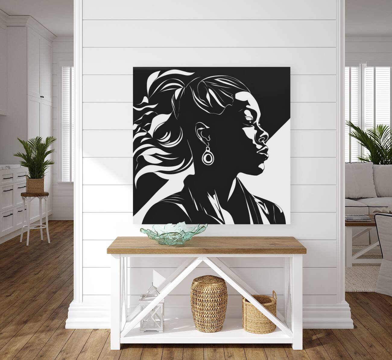 Silhouette of Strength Collection 1 - The Artful Mane 46 Reproduction