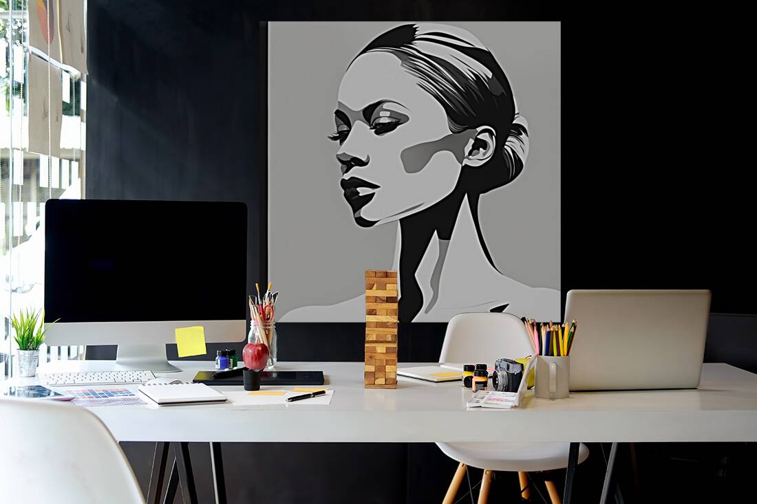 Silhouette of Strength Collection 1 - The Artful Mane 47 Reproduction