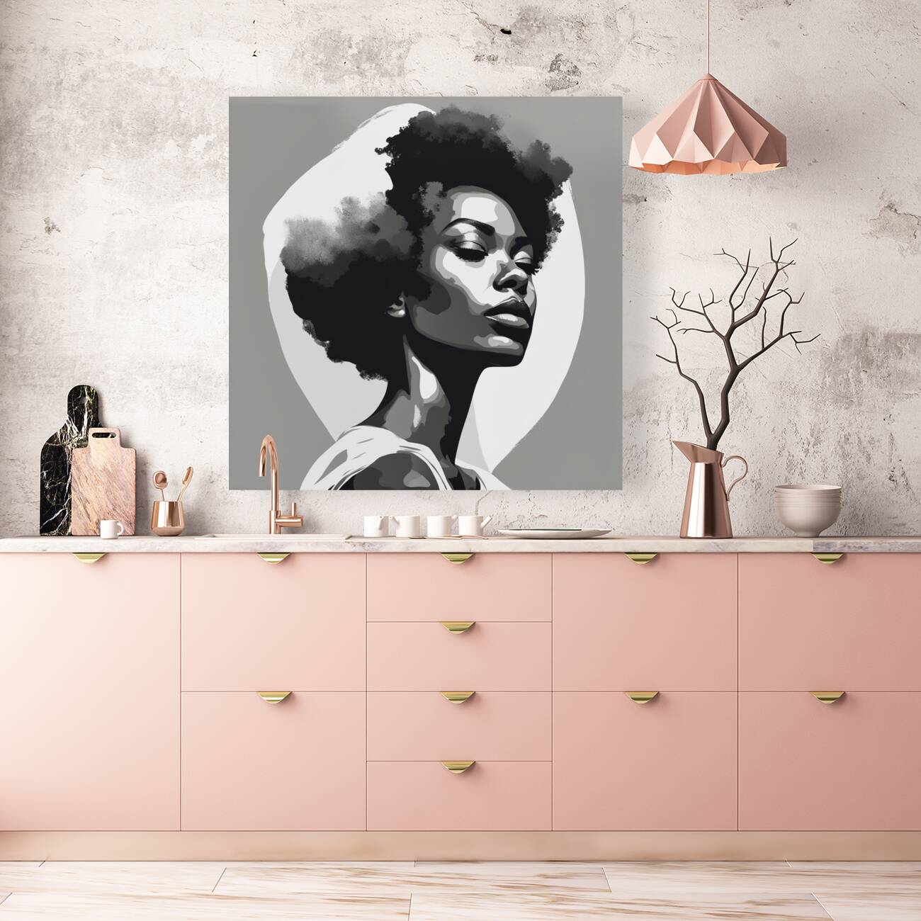 Silhouette of Strength Collection 1 - The Artful Mane 49 Reproduction