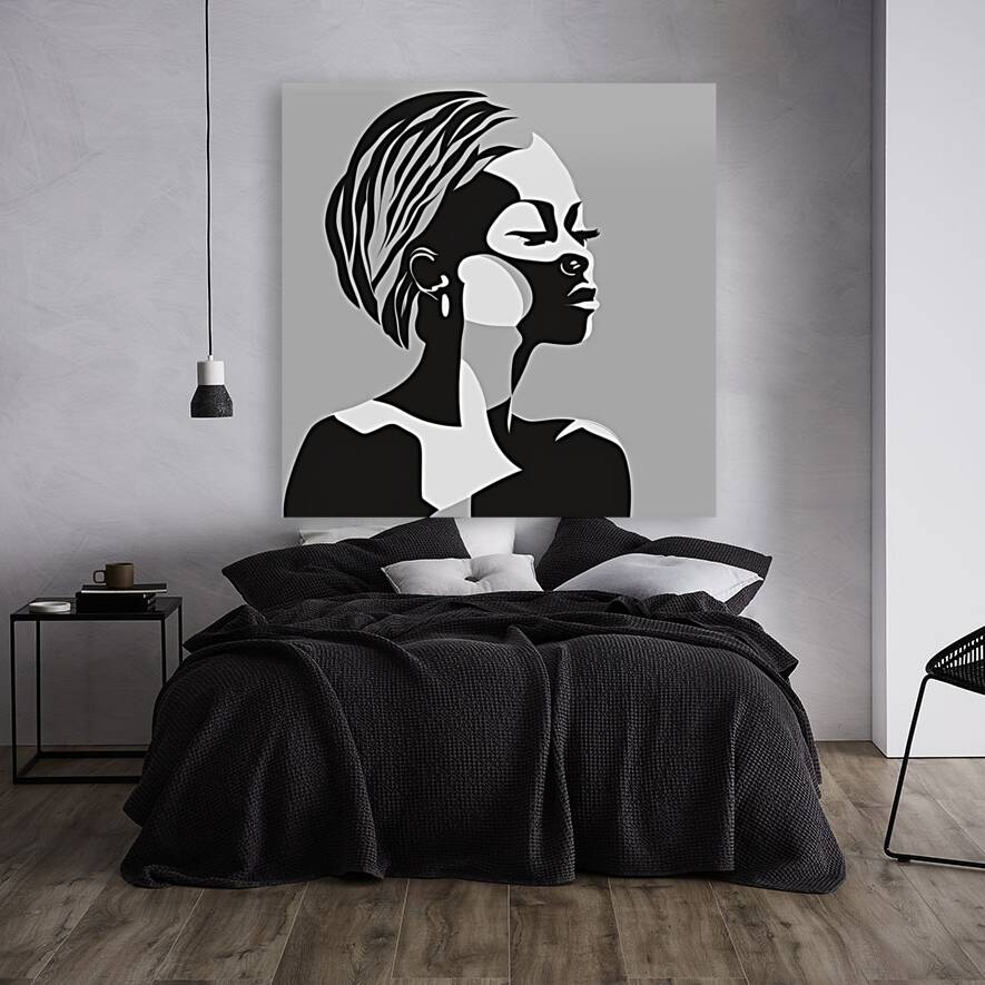 Silhouette of Strength Collection 1 - The Artful Mane 52 Reproduction