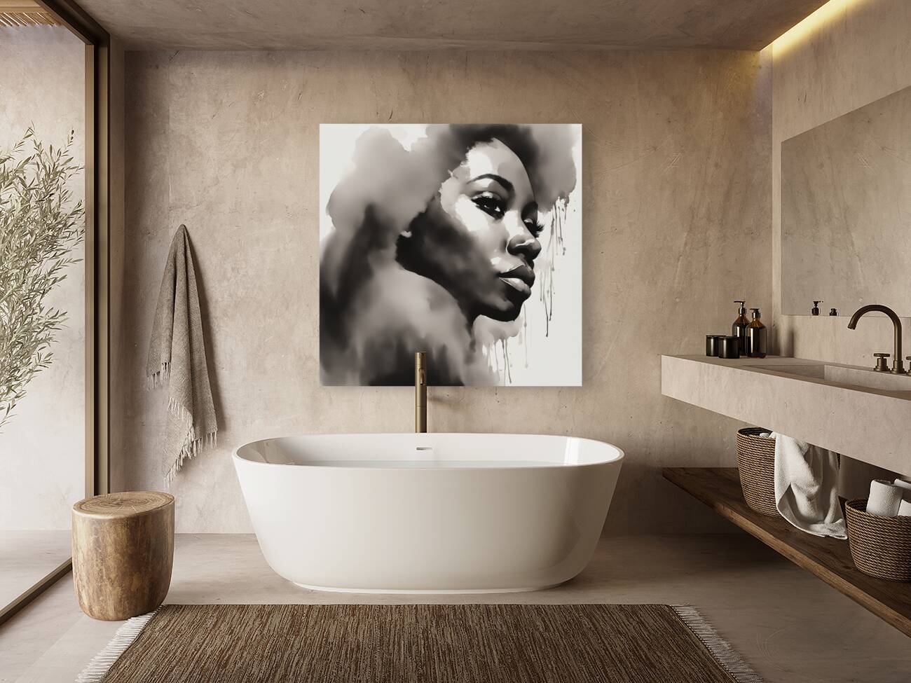 Silhouette of Strength Collection 1 - The Artful Mane 53 Reproduction