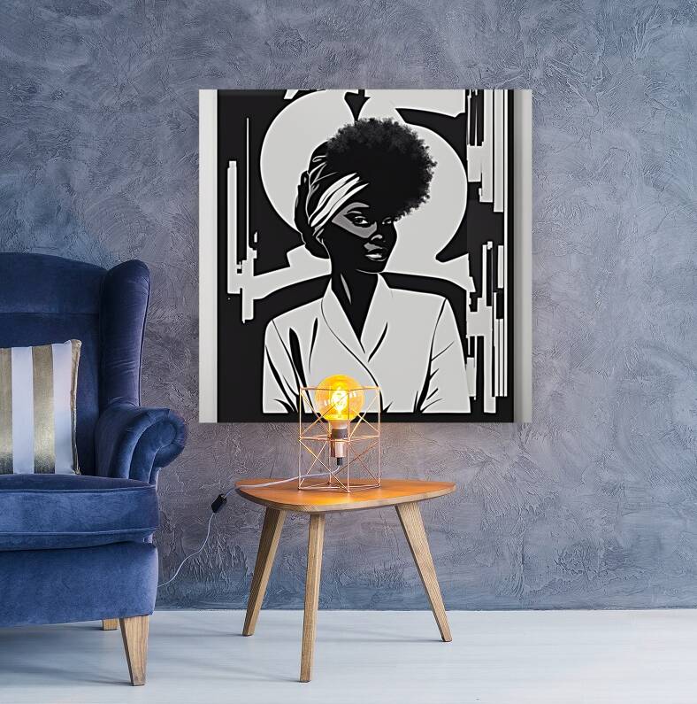 Silhouette of Strength Collection 1 - The Artful Mane 54 Reproduction