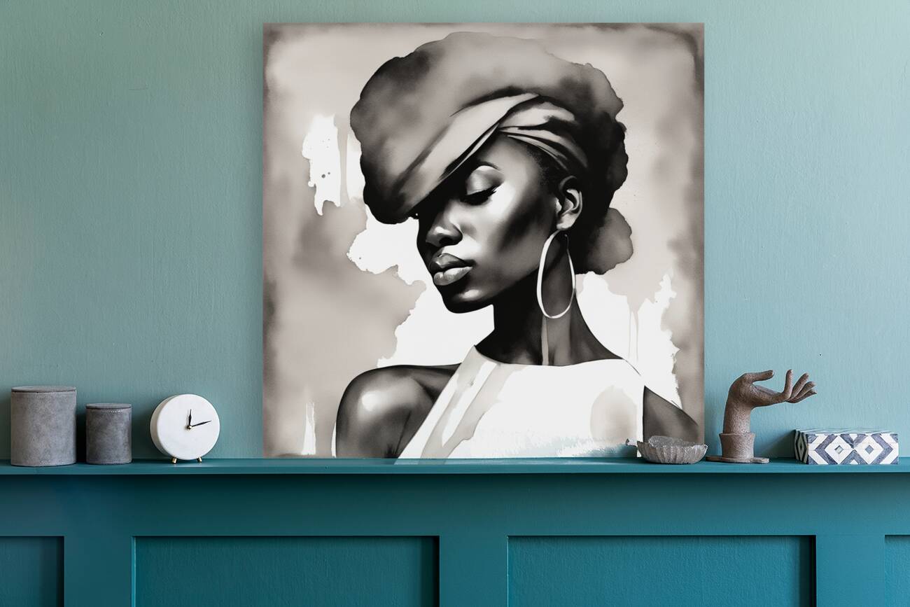 Silhouette of Strength Collection 1 - The Artful Mane 55 Reproduction