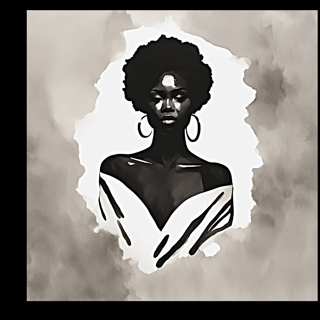 Silhouette of Strength Collection 1 - The Artful Mane 56 Reproduction