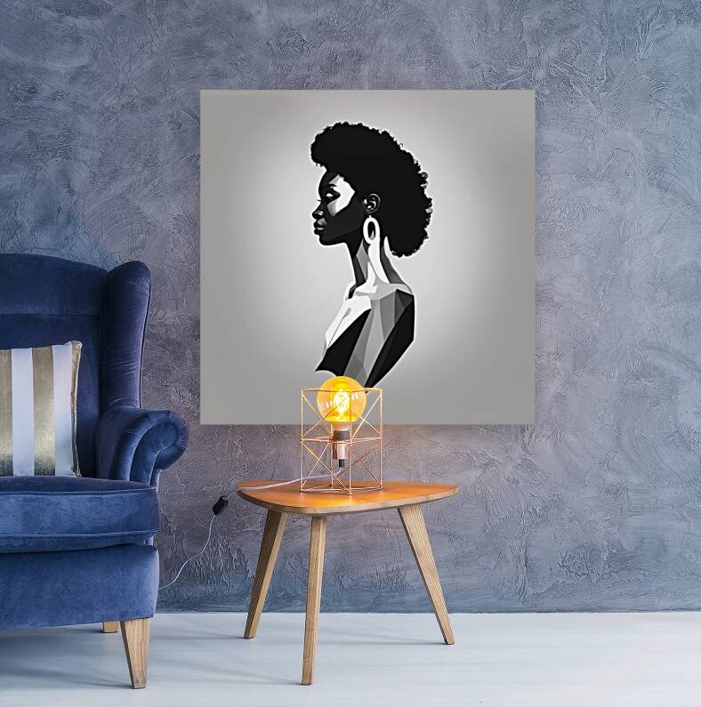 Silhouette of Strength Collection 1 - The Artful Mane 59 Reproduction