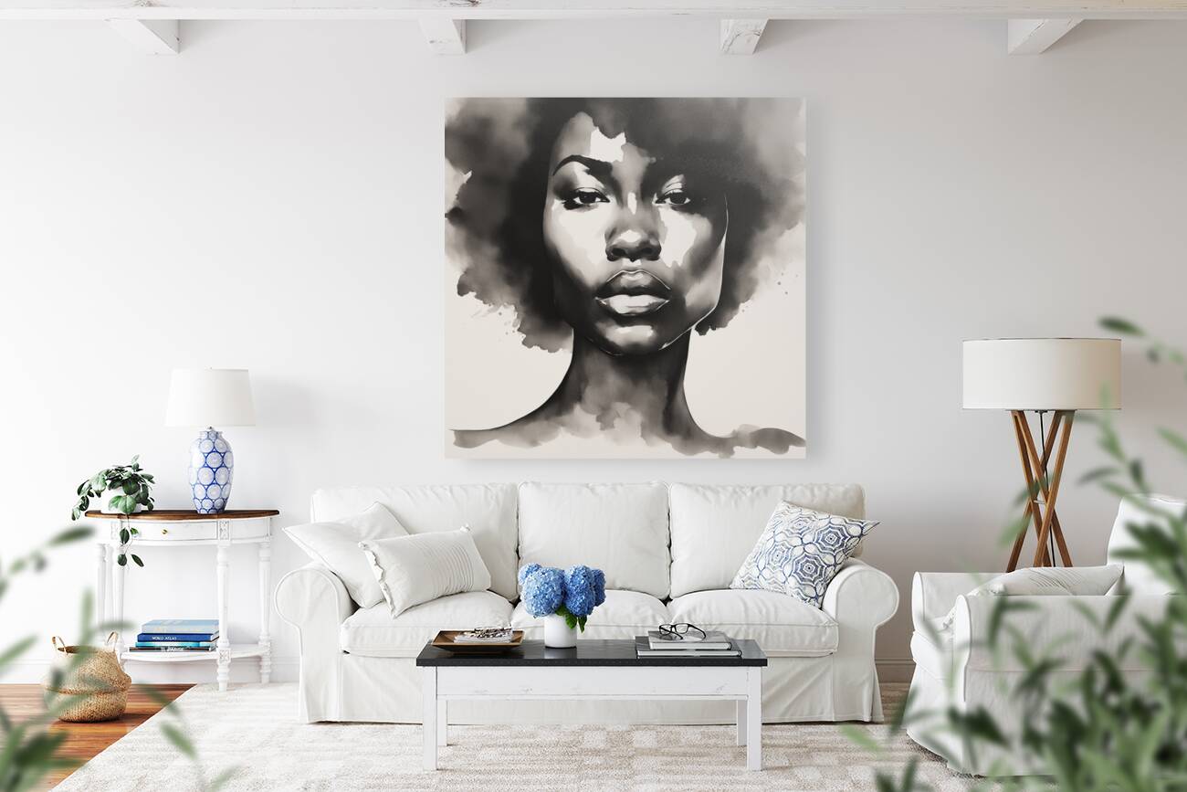 Silhouette of Strength Collection 1 - The Artful Mane 63 Reproduction