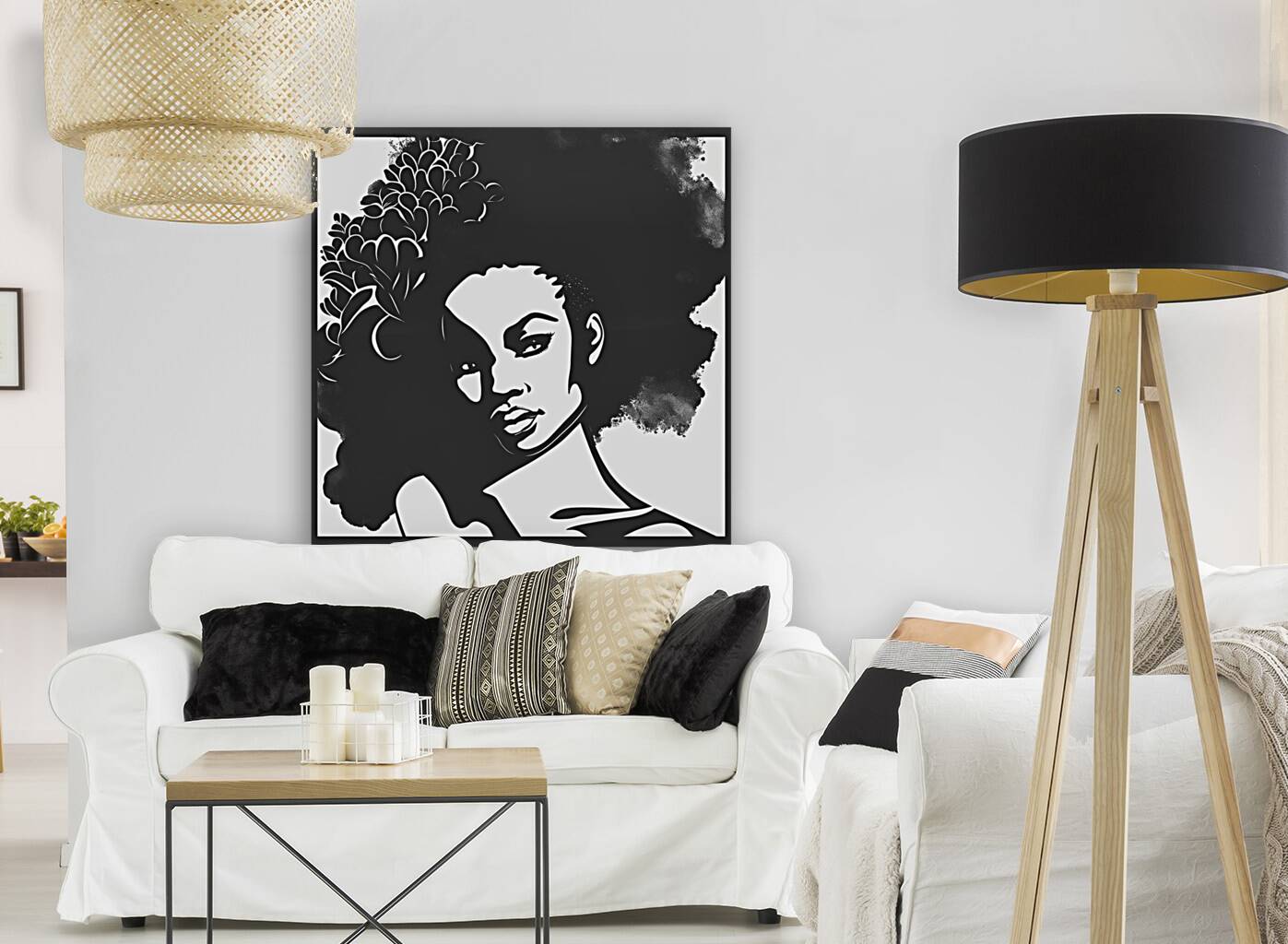 Silhouette of Strength Collection 2 - The Artful Mane 3 Reproduction