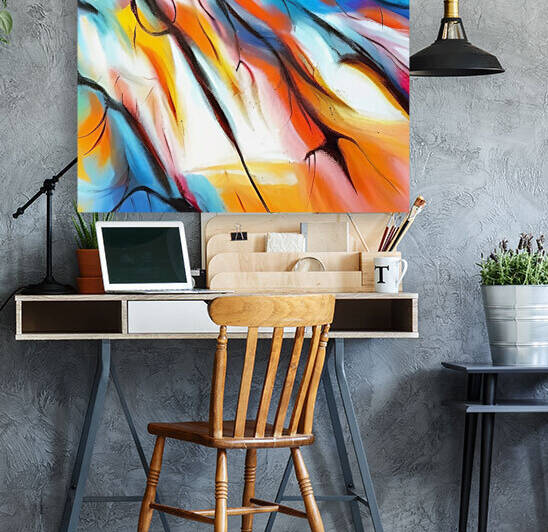 Branched Light. Abstract. by The Artful Mane
