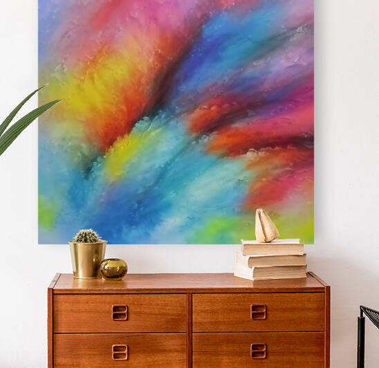 Delicate Pastels. Abstract  Reproduction