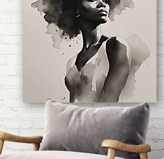 Silhouette of Strength Collection 1 - The Artful Mane 1 by The Artful Mane