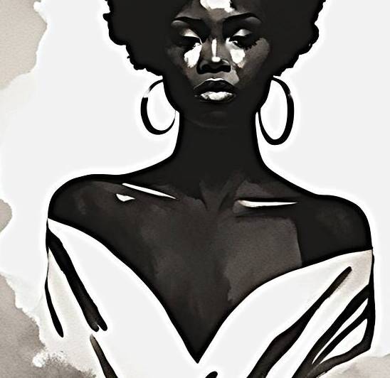 Silhouette of Strength Collection 1 - The Artful Mane 56 by The Artful Mane