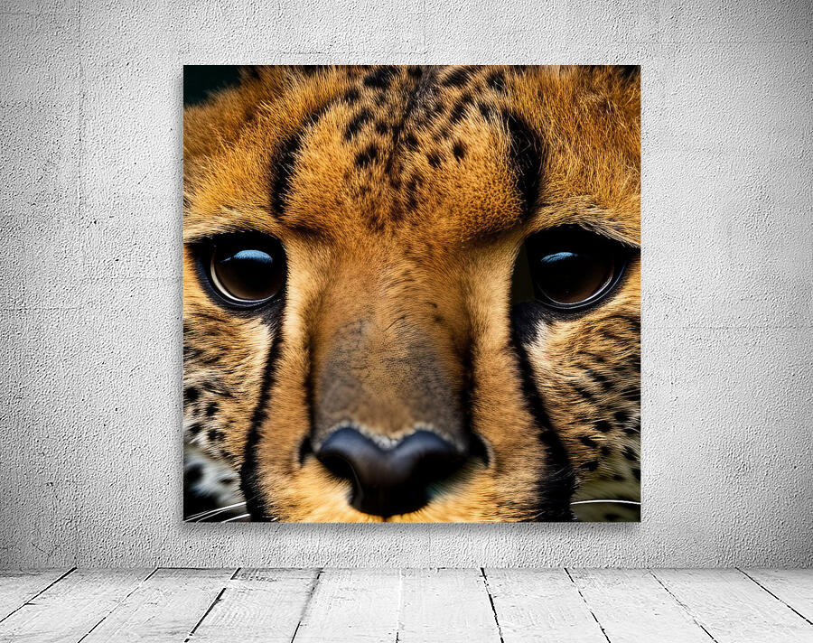Cheetah Eyes Wall Preview