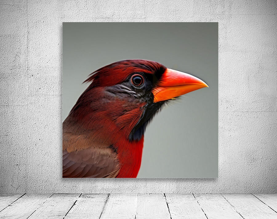 The Gaze. Cardinal. Wall Preview