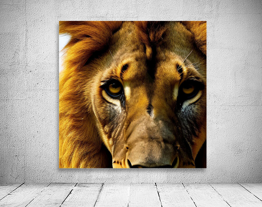 One Glance. Lion Wall Preview