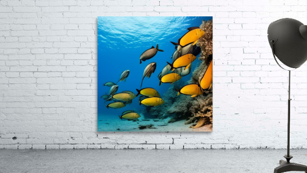 School of Fish.  Wall Preview