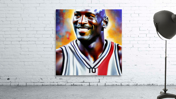 Michael Jordan  - The G.O.A.T | The Icon Wall Preview