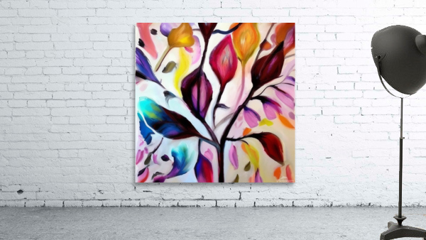 Branching Out. Abstract.  Wall Preview