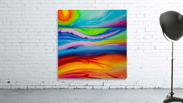 Good Morning. Abstract. Wall Preview