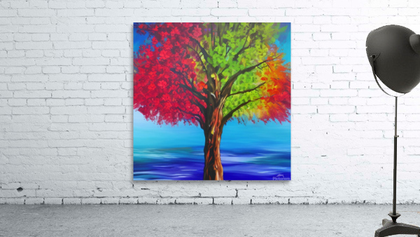 Tree of Love. Abstract. Wall Preview