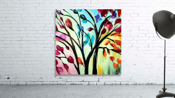 Branched Light. Part 2. Abstract. Wall Preview