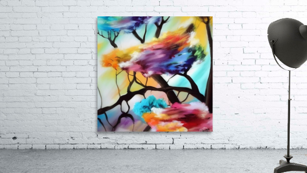 Hommage. Abstract. Wall Preview