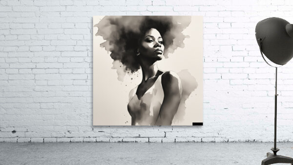 Silhouette of Strength Collection 1 - The Artful Mane 1 Wall Preview