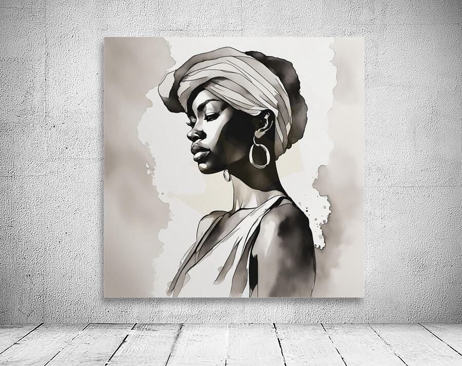 Silhouette of Strength Collection 1 - The Artful Mane 5 Wall Preview