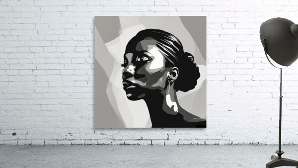 Silhouette of Strength Collection 1 - The Artful Mane 6 Wall Preview