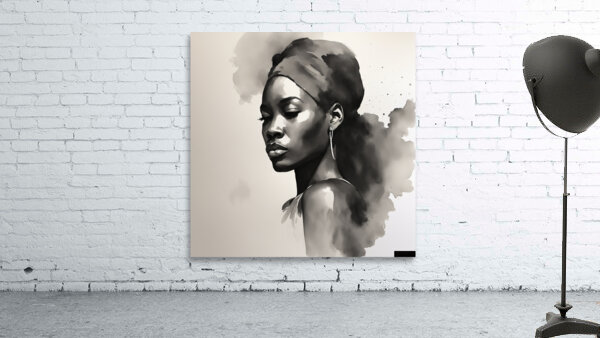 Silhouette of Strength Collection 1 - The Artful Mane 7 Wall Preview