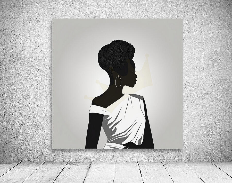 Silhouette of Strength Collection 1 - The Artful Mane 9 Wall Preview