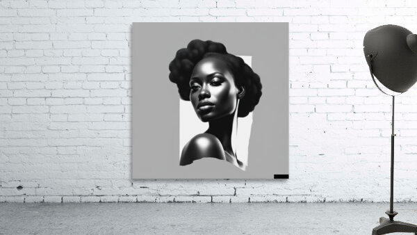 Silhouette of Strength Collection 1 - The Artful Mane 11 Wall Preview