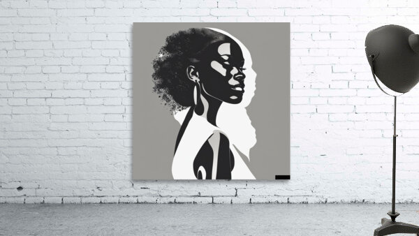 Silhouette of Strength Collection 1 - The Artful Mane 13 Wall Preview