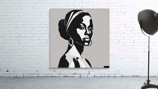 Silhouette of Strength Collection 1 - The Artful Mane 15 Wall Preview