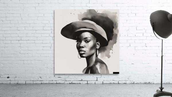 Silhouette of Strength Collection 1 - The Artful Mane 17 Wall Preview