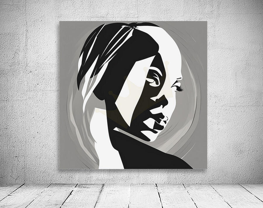 Silhouette of Strength Collection 1 - The Artful Mane 18 Wall Preview