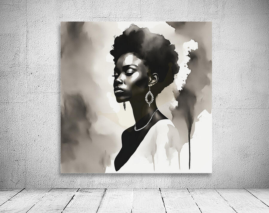 Silhouette of Strength Collection 1 - The Artful Mane 19 Wall Preview