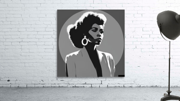 Silhouette of Strength Collection 1 - The Artful Mane 24 Wall Preview