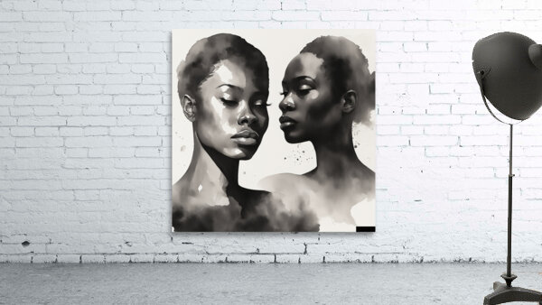 Silhouette of Strength Collection 1 - The Artful Mane 28 Wall Preview