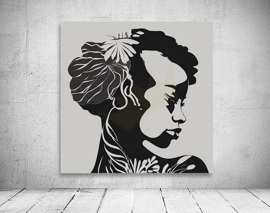 Silhouette of Strength Collection 1 - The Artful Mane 29 Wall Preview