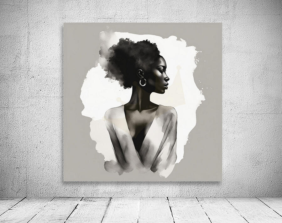 Silhouette of Strength Collection 1 - The Artful Mane 31 Wall Preview