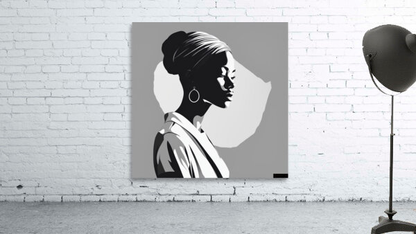 Silhouette of Strength Collection 1 - The Artful Mane 33 Wall Preview