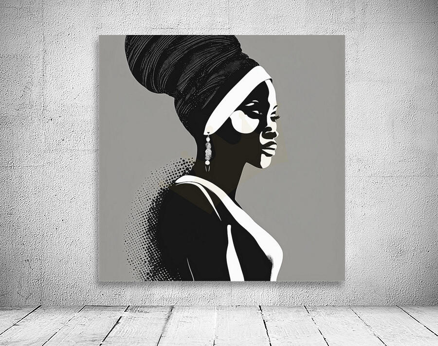 Silhouette of Strength Collection 1 - The Artful Mane 35 Wall Preview