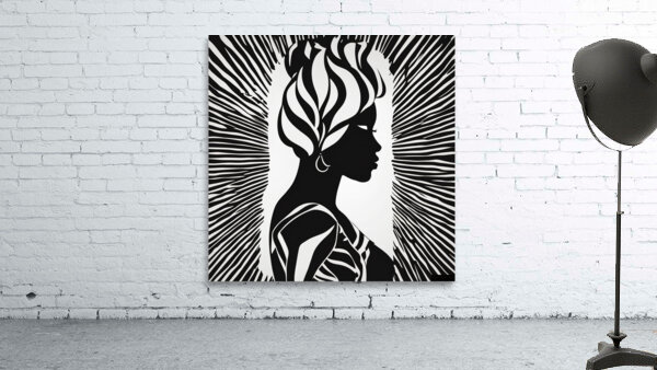 Silhouette of Strength Collection 1 - The Artful Mane 39 Wall Preview