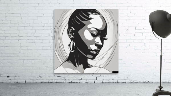 Silhouette of Strength Collection 1 - The Artful Mane 40 Wall Preview