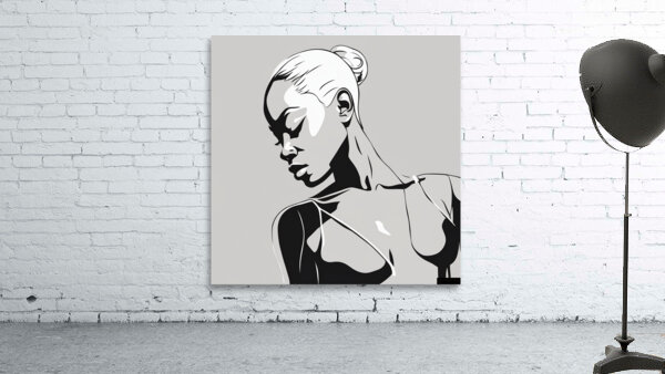 Silhouette of Strength Collection 1 - The Artful Mane 45 Wall Preview