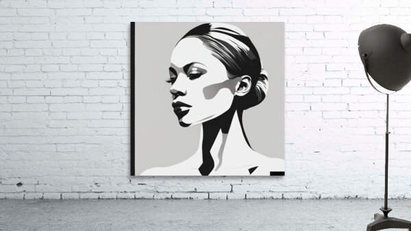 Silhouette of Strength Collection 1 - The Artful Mane 47 Wall Preview