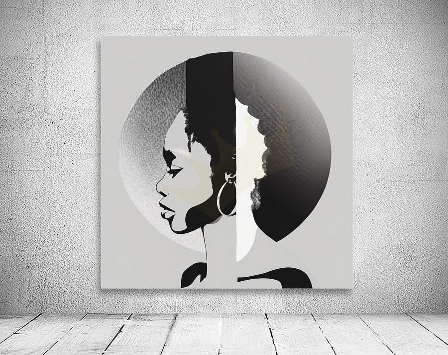 Silhouette of Strength Collection 1 - The Artful Mane 48 Wall Preview