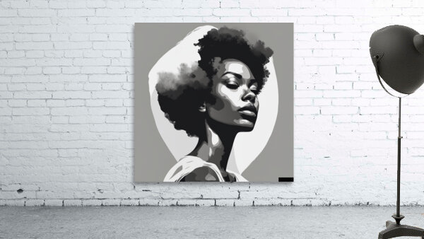 Silhouette of Strength Collection 1 - The Artful Mane 49 Wall Preview